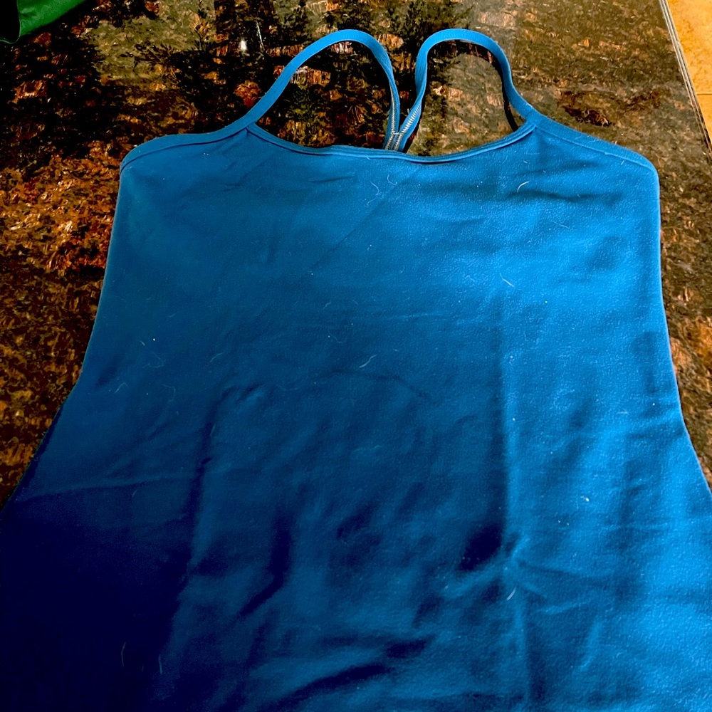 Lulu y back yoga tank.  Great condition.